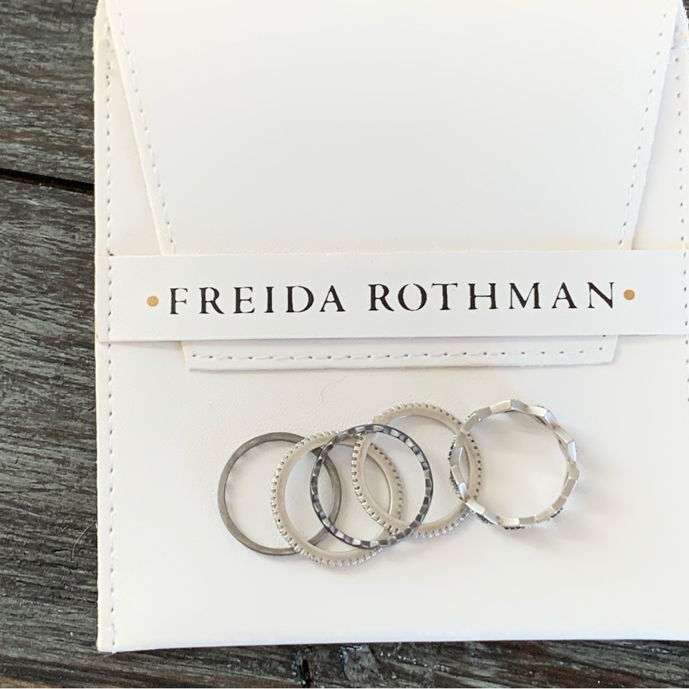Freida Rothman - Sterling Silver - Stacking Rings… - image 2